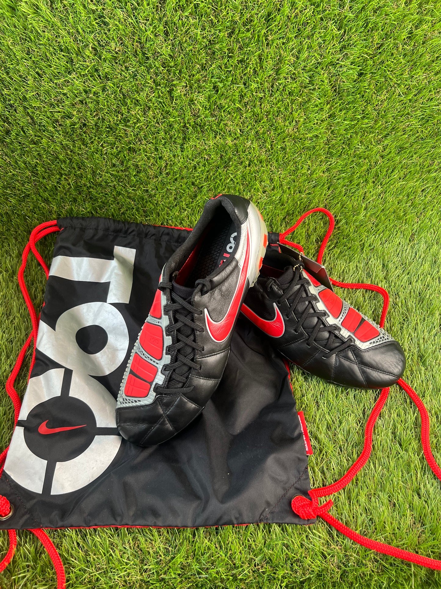 Nike Total 90 Laser III K-leather FG - 9.5 UK