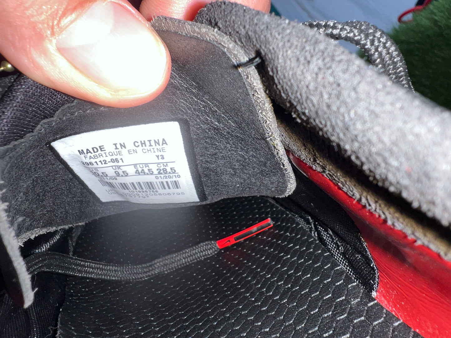 Nike Total 90 Laser III K-leather FG - 9.5 UK