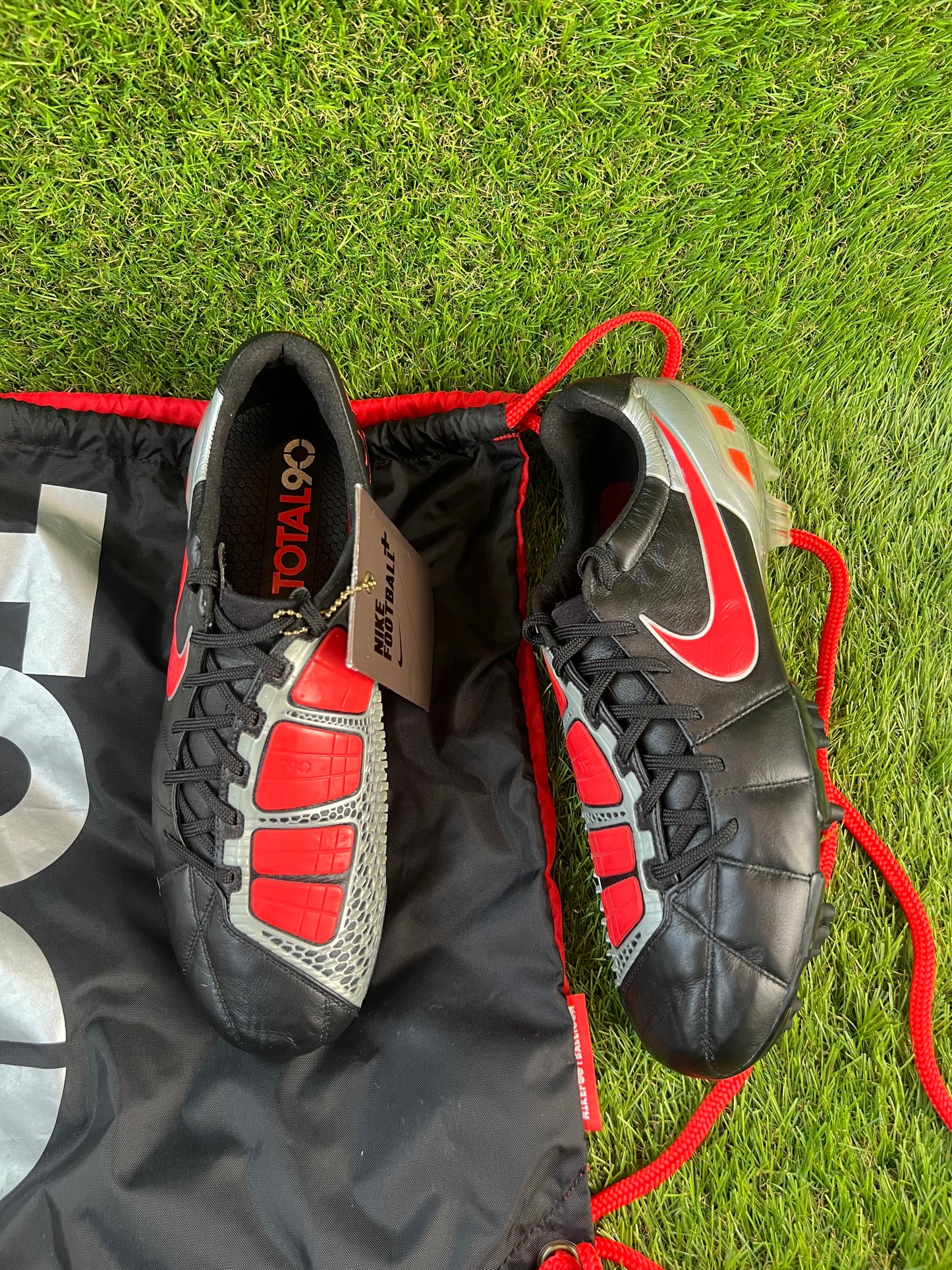 Nike Total 90 Laser III K-leather FG - 9.5 UK
