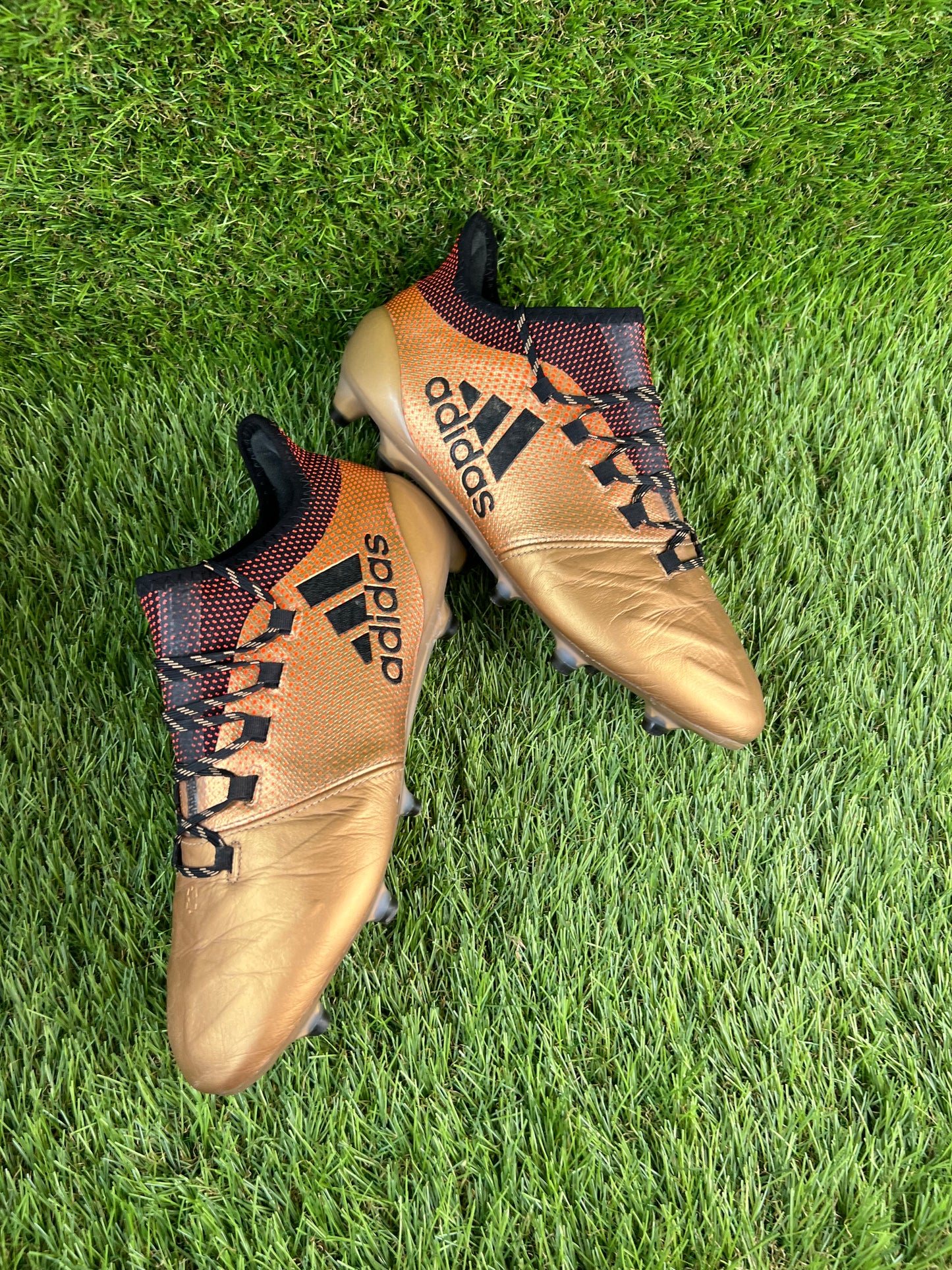 Adidas X 17.1 Leather FG - 7.5 UK