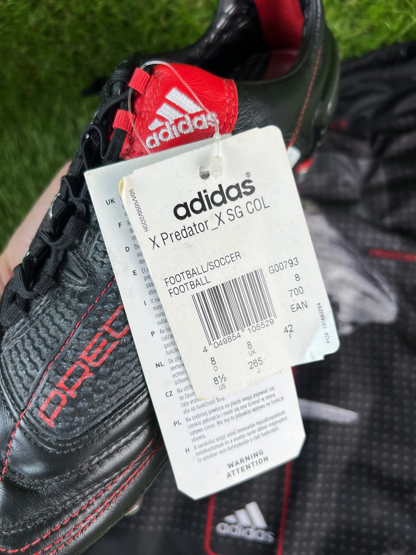 Adidas Predator X Elite SG - 8 UK
