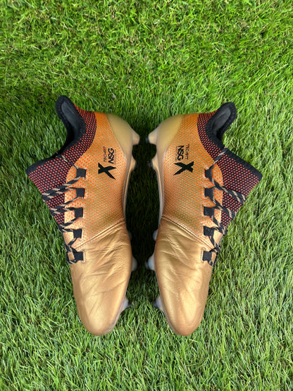 Adidas X 17.1 Leather FG - 7.5 UK