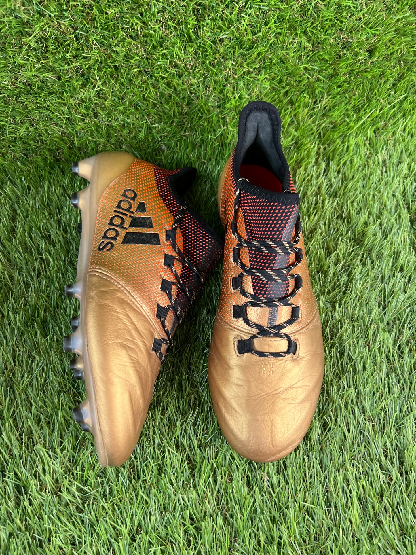 Adidas X 17.1 Leather FG - 7.5 UK