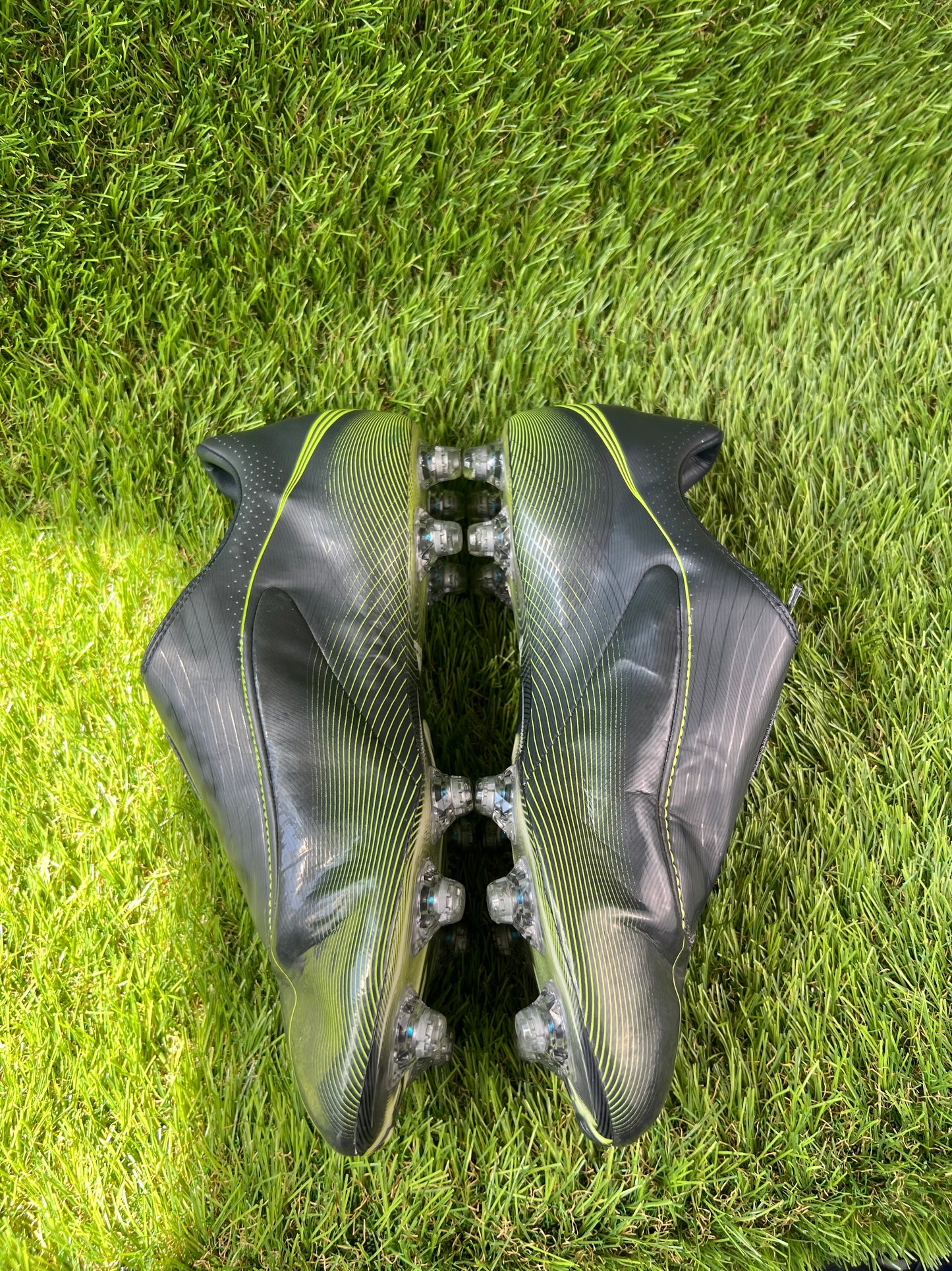 Adidas +F50 Tunit Shaun Wright-Phillips sample pair match issued and signed - 7.5 UK