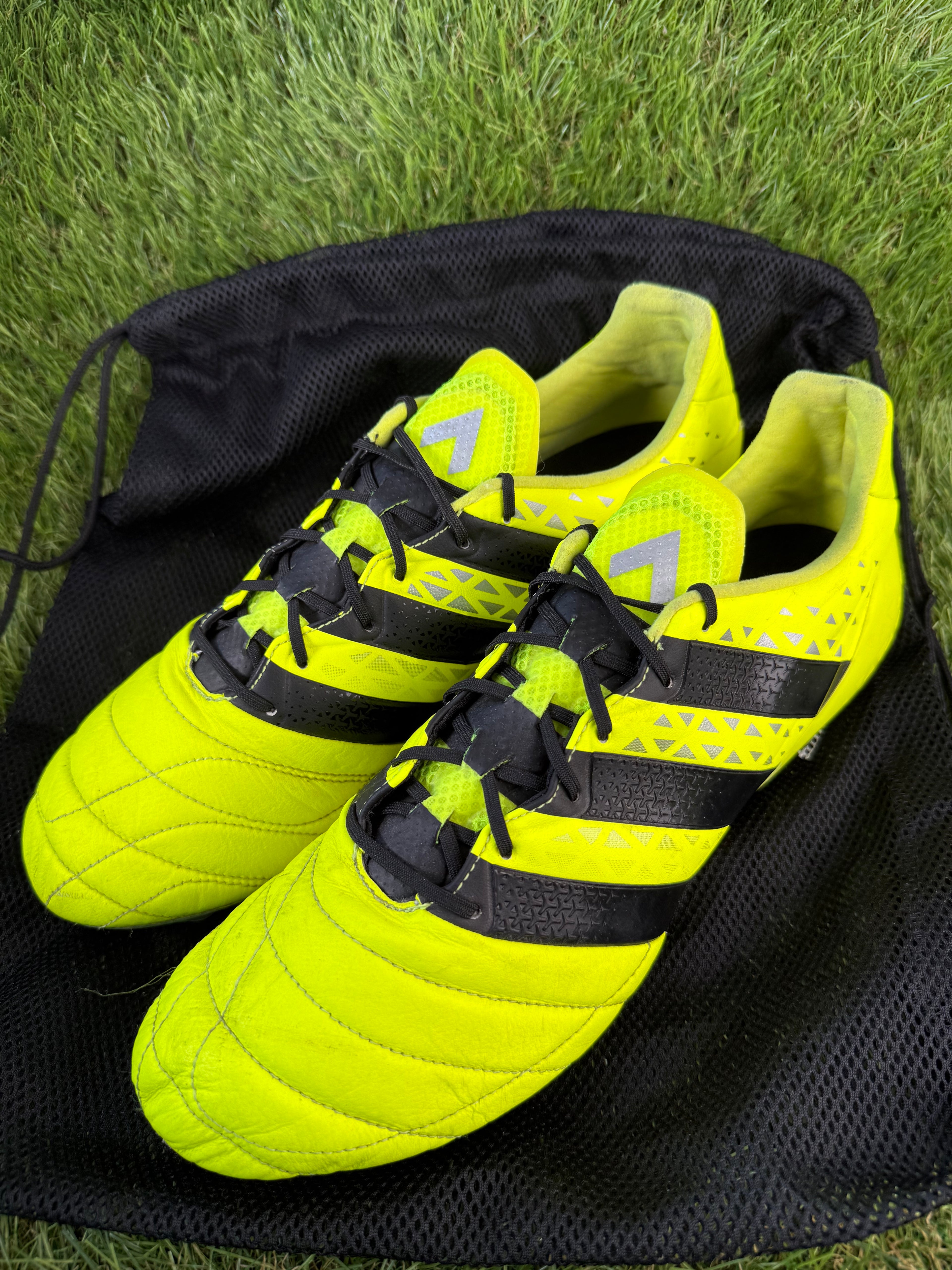 Adidas ACE 16.1 Leather SG - 12 UK