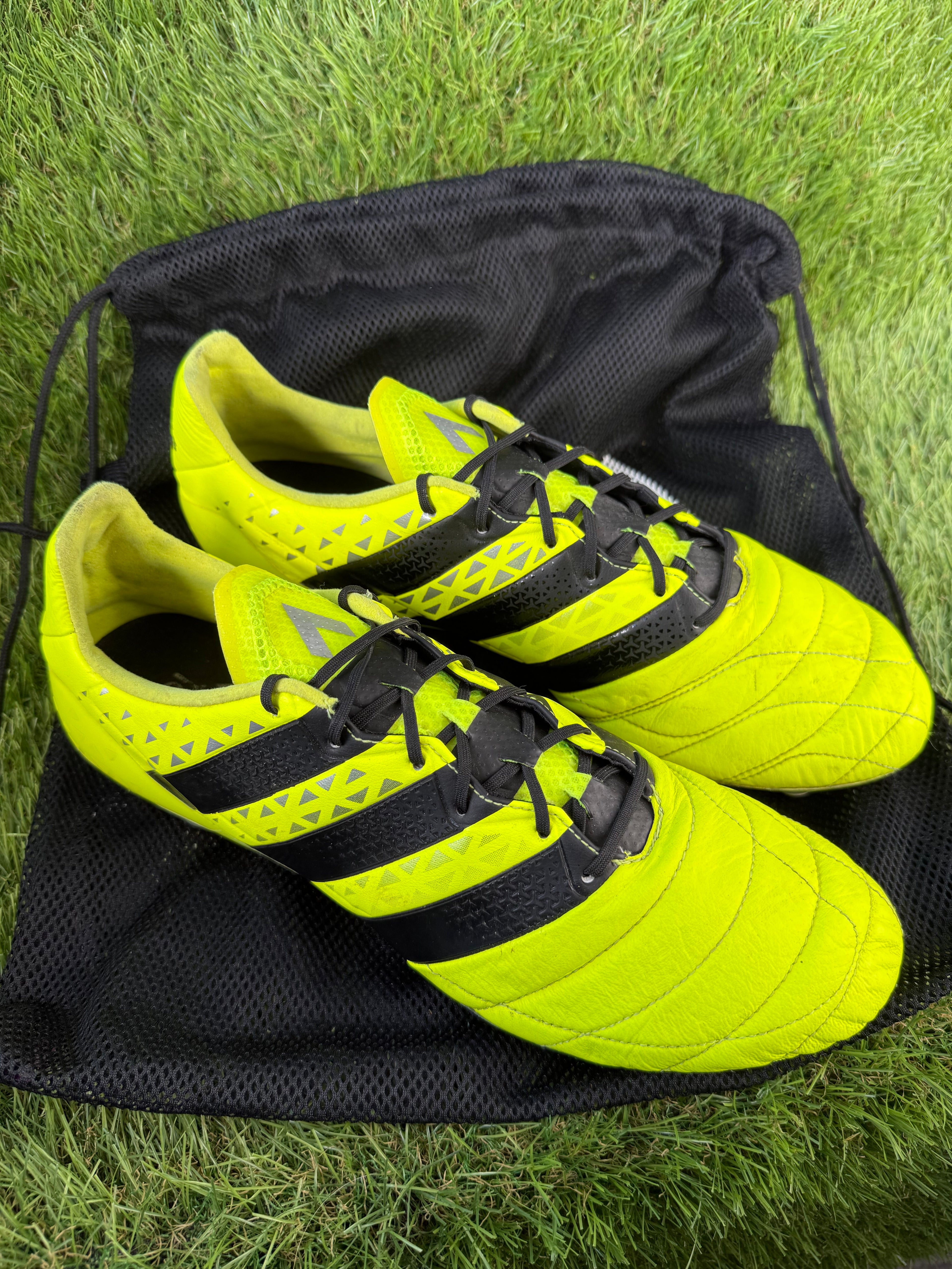Adidas ACE 16.1 Leather SG - 12 UK