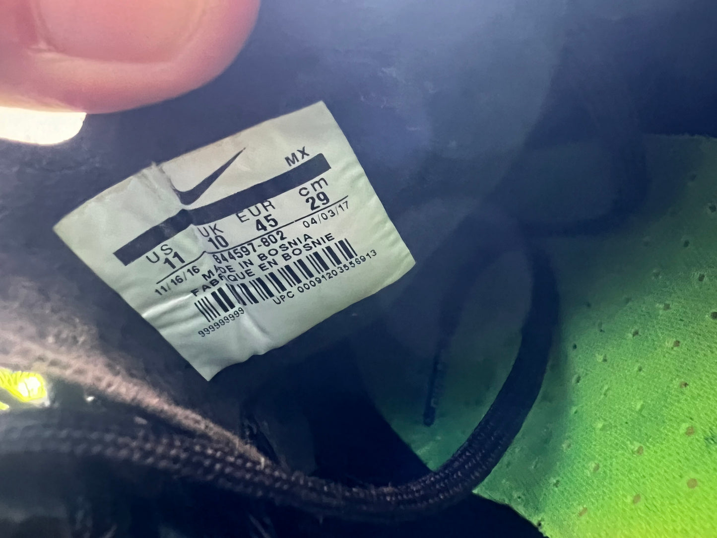 Nike Magista Opus II Elite ACC SG - 10 UK