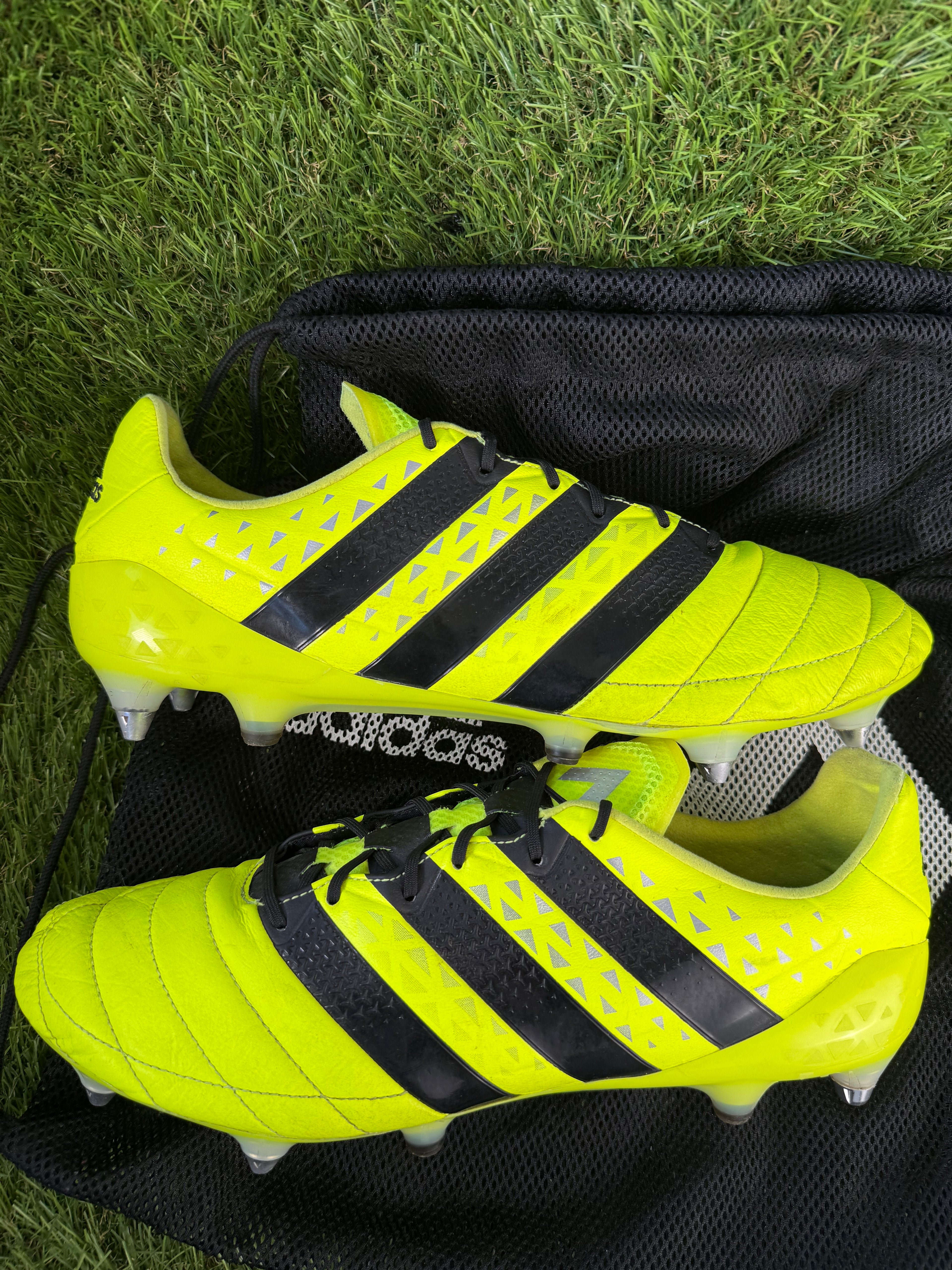 Adidas ACE 16.1 Leather SG - 12 UK