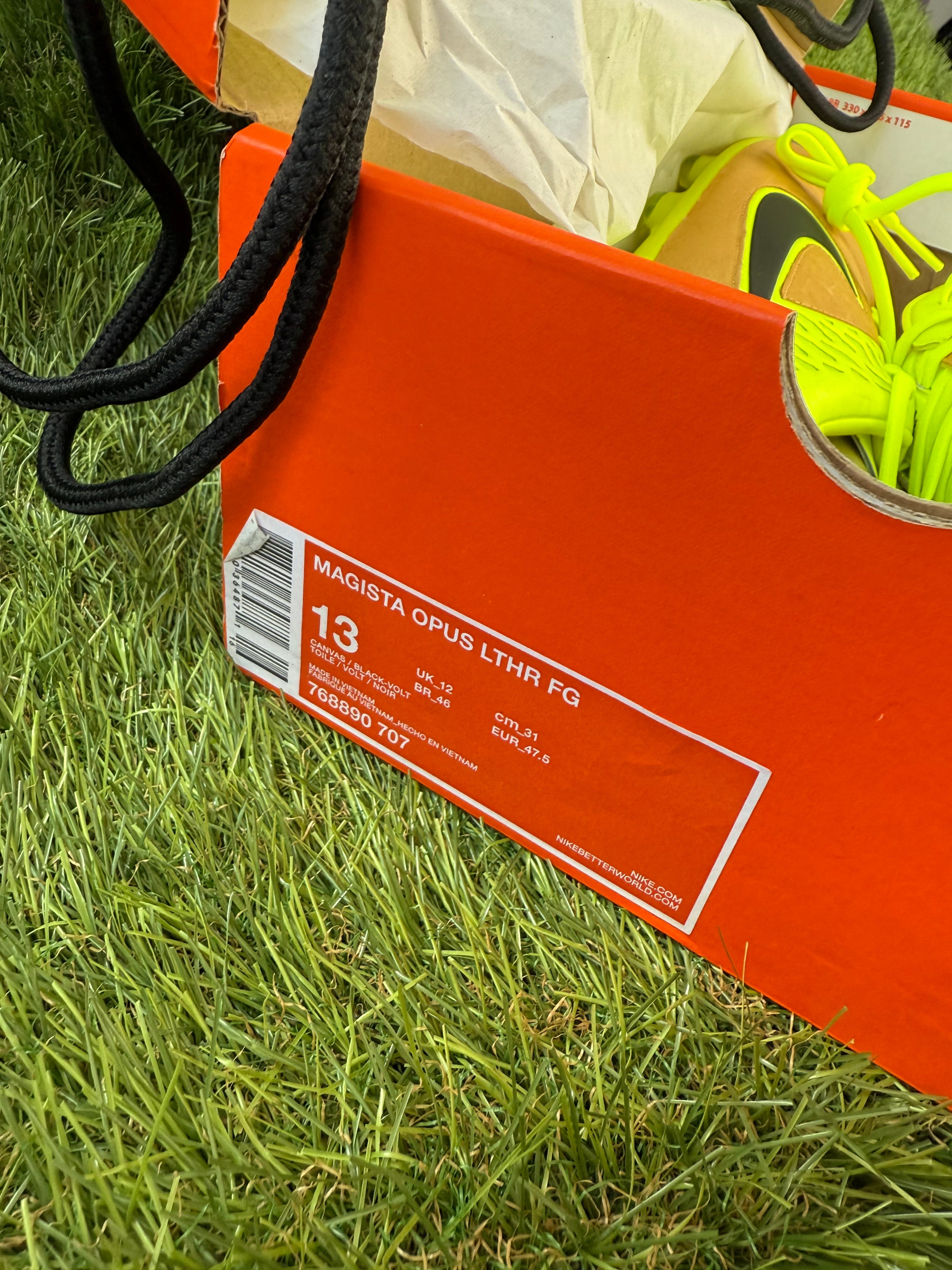 Nike Magista Opus Elite Tech Craft Leather FG - 12 UK