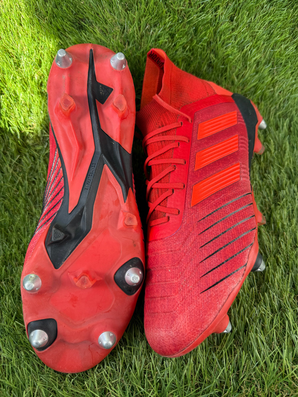 Adidas Predator 18.1 Red SG - 8 UK