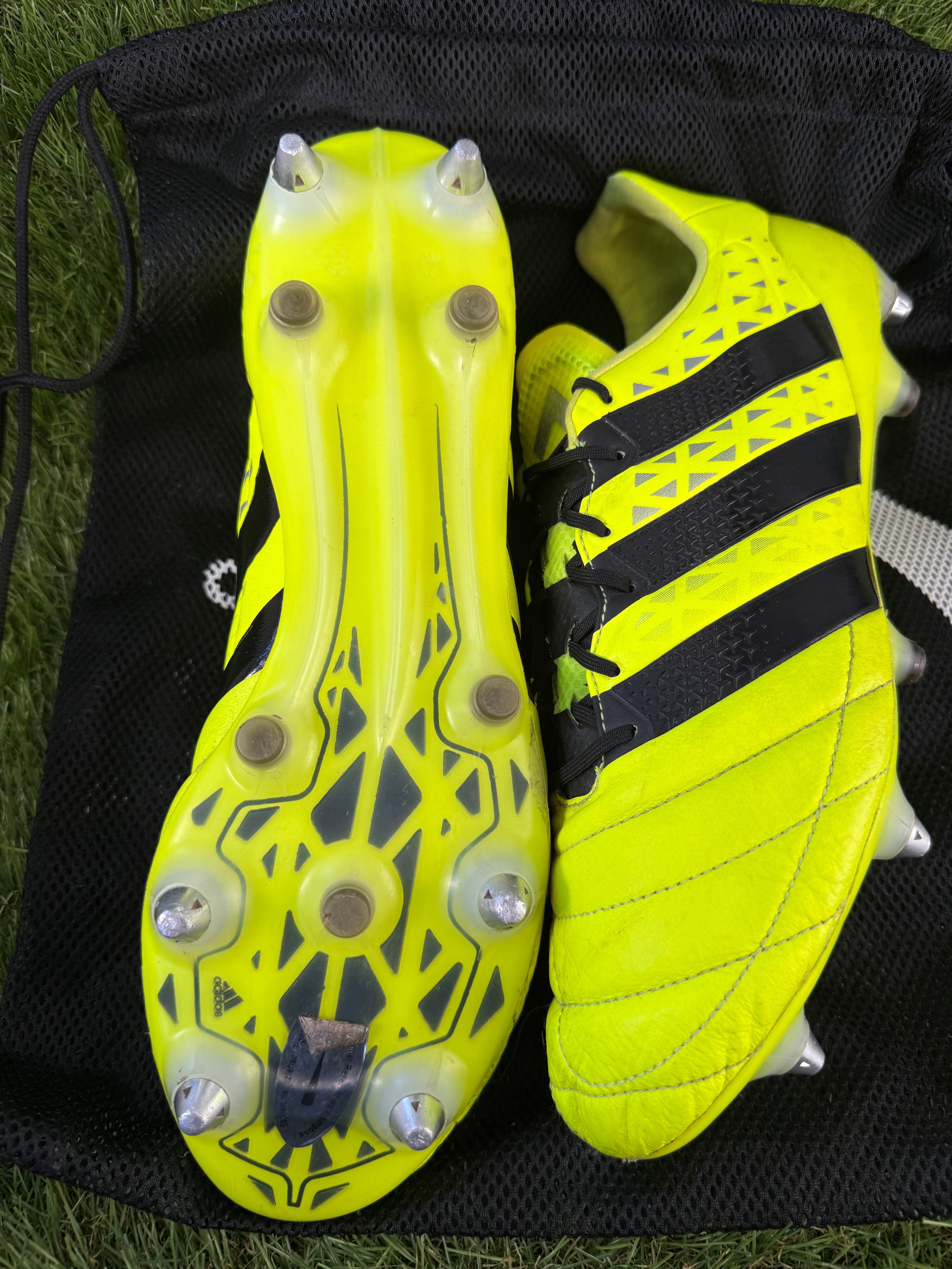 Adidas ACE 16.1 Leather SG - 12 UK